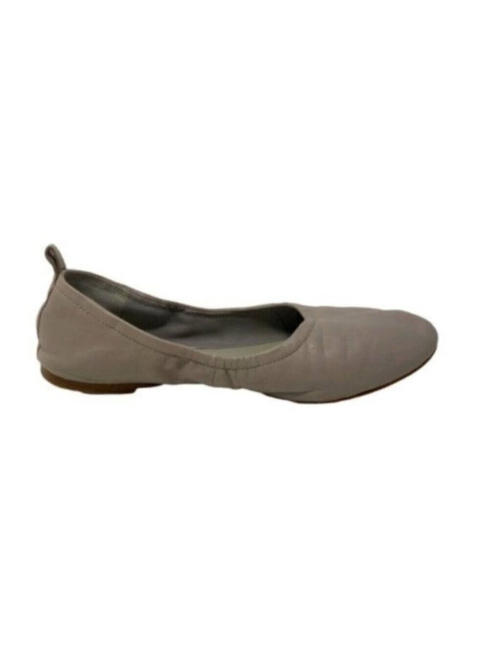 1. State Women’s Light Grey Soft Leather Ballet Flats Size 9.5